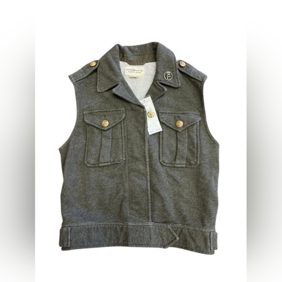 Ralph Lauren Denim & Supply NWT 100% Cotton vest Green Size Small - Picture 5 of 13